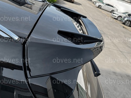 Спойлер на крышку багажника BMW X7 G07 2019- ABS пластик, цвет черный глянец Спойлер на крышку багажника BMW X7 G07 2019- ABS пластик, цвет черный глянец