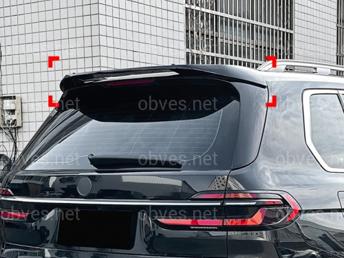 Спойлер на крышку багажника BMW X7 G07 2019- ABS пластик, цвет черный глянец Спойлер на крышку багажника BMW X7 G07 2019- ABS пластик, цвет черный глянец