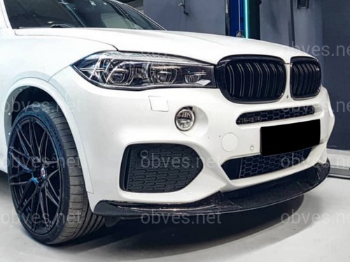 Юбка переднего бампера M-Perfomance для BMW X5 F15 2013-2018 ЧЕРНЫЙ ГЛЯНЕЦ Юбка переднего бампера M-Perfomance для BMW X5 F15 2013-2018 ЧЕРНЫЙ ГЛЯНЕЦ