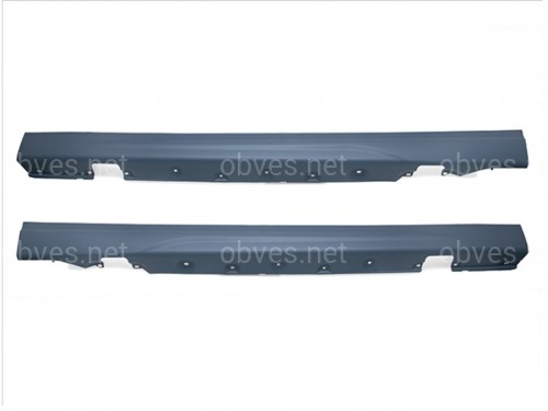 Накладки на пороги	M Paket BMW 3 Series E46 1998-2005 седан универсал
