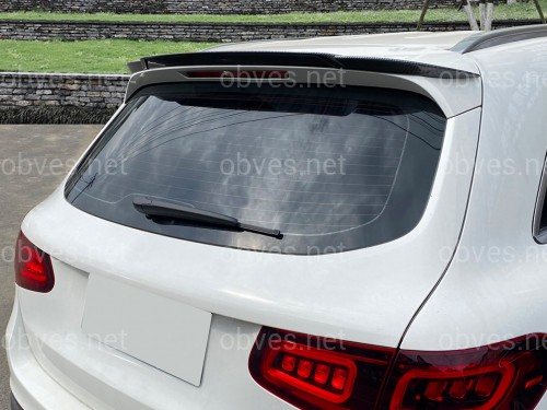 Спойлер Mercedes-Benz GLC X253 2015-2023 ABS пластик, цвет черный глянец