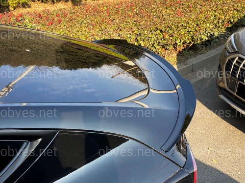 Спойлер лип Maxton Design для Tesla Model Y 2020-2024 ABS пластик, цвет черный глянец Спойлер лип Maxton Design для Tesla Model Y 2020-2024 ABS пластик, цвет черный глянец