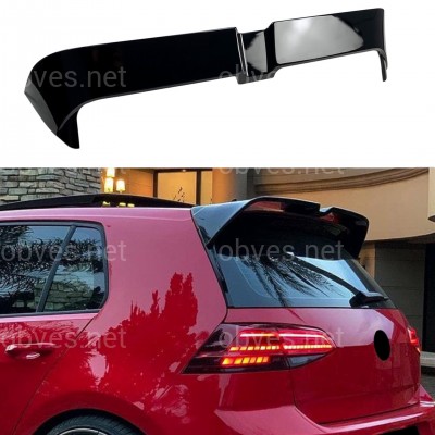 Спойлер козырек стиль Oettinger Volkswagen Golf 7 7.5 2013-2020 ABS пластик, цвет черный глянец Спойлер козырек стиль Oettinger Volkswagen Golf 7 7.5 2013-2020 ABS пластик, цвет черный глянец