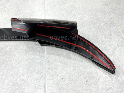 Юбка переднего бампера юбка M5 style BMW 5 series F10 F11 2010-2016 ABS пластик, черный глянец Юбка переднего бампера юбка M5 style BMW 5 series F10 F11 2010-2016 ABS пластик, черный глянец