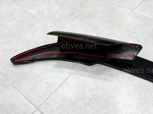 Юбка переднего бампера юбка M5 style BMW 5 series F10 F11 2010-2016 ABS пластик, черный глянец Юбка переднего бампера юбка M5 style BMW 5 series F10 F11 2010-2016 ABS пластик, черный глянец