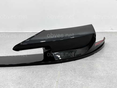 Юбка переднего бампера юбка M5 style BMW 5 series F10 F11 2010-2016 ABS пластик, черный глянец Юбка переднего бампера юбка M5 style BMW 5 series F10 F11 2010-2016 ABS пластик, черный глянец