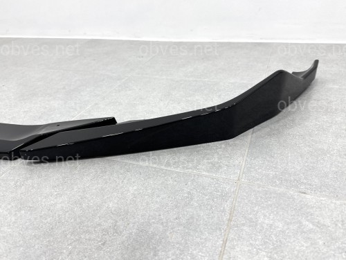 Юбка накладка переднего бампера M5 BMW 5 series G30 G31 M5 F90 LCI 2020-2023 ABS пластик, черный глянец Юбка накладка переднего бампера M5 BMW 5 series G30 G31 M5 F90 LCI 2020-2023 ABS пластик, черный глянец
