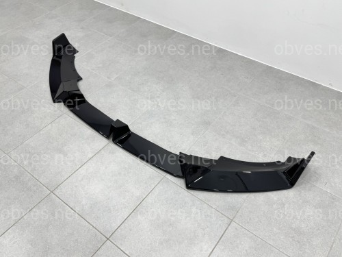 Юбка переднего бампера M-Perfomance для BMW X6 G06 LCI 2022+ ABS пластик, черный глянец Юбка переднего бампера M-Perfomance для BMW X6 G06 LCI 2022+ ABS пластик, черный глянец