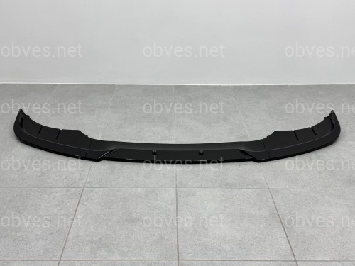 Юбка накладка переднего бампера BMW 5 series F10 F11 LCI 2013-2016 ABS пластик, цвет черный глянец Юбка накладка переднего бампера BMW 5 series F10 F11 LCI 2013-2016 ABS пластик, цвет черный глянец