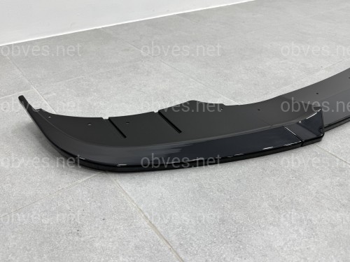 Юбка накладка переднего бампера BMW 5 series F10 F11 LCI 2013-2016 ABS пластик, цвет черный глянец Юбка накладка переднего бампера BMW 5 series F10 F11 LCI 2013-2016 ABS пластик, цвет черный глянец