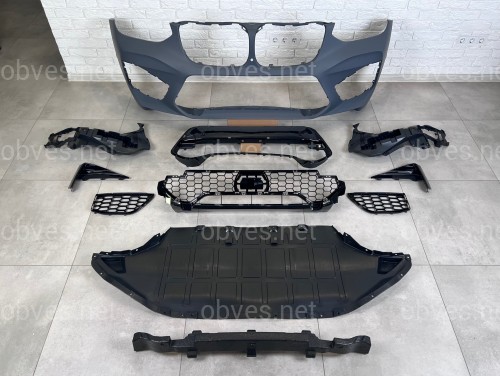 Бампер передний в сборе X3M F97 / X4M F98 для BMW X3 G01 F97 / X4 G02 F98 2018-2021 Бампер передний в сборе X3M F97 / X4M F98 для BMW X3 G01 F97 / X4 G02 F98 2018-2021