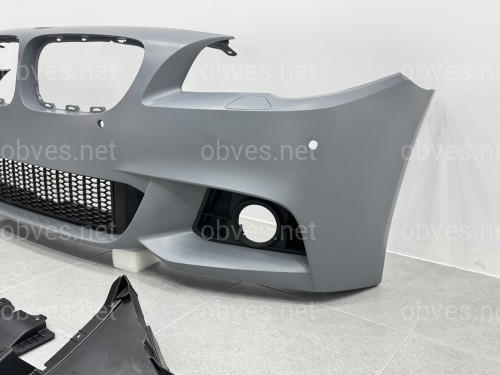 Передний бампер в сборе M Paket LCI 2013+ для BMW 5 Series F10 F11 2010-2016 ПОД ПАРКТРОННИКИ Передний бампер в сборе M Paket LCI 2013+ для BMW 5 Series F10 F11 2010-2016 ПОД ПАРКТРОННИКИ
