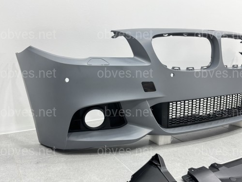 Передний бампер в сборе M Paket LCI 2013+ для BMW 5 Series F10 F11 2010-2016 ПОД ПАРКТРОННИКИ Передний бампер в сборе M Paket LCI 2013+ для BMW 5 Series F10 F11 2010-2016 ПОД ПАРКТРОННИКИ