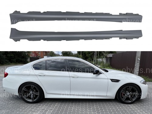 Накладки на пороги M-paket BMW 5 series F10 F11 2010-2016 Накладки на пороги M-paket BMW 5 series F10 F11 2010-2016