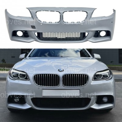 Передний бампер в сборе M Paket LCI 2013+ для BMW 5 Series F10 F11 2010-2016 ПОД ПАРКТРОННИКИ Передний бампер в сборе M Paket LCI 2013+ для BMW 5 Series F10 F11 2010-2016 ПОД ПАРКТРОННИКИ