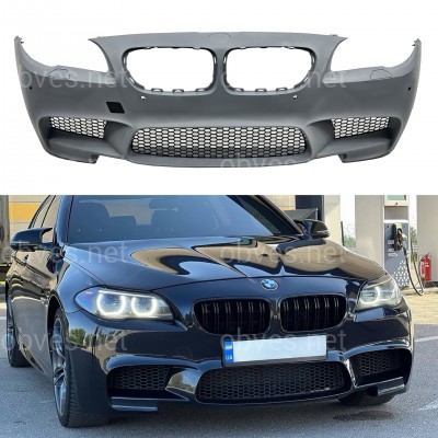 Передний бампер в сборе стиль M5 стиль для BMW 5 Series F10 F11 2010-2016 ПОД ПАРКТРОННИКИ Передний бампер в сборе стиль M5 стиль для BMW 5 Series F10 F11 2010-2016 ПОД ПАРКТРОННИКИ