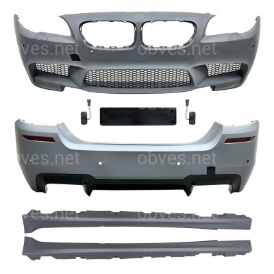 Комплект обвеса в стиле M5 для BMW 5 series F10 2010-2016 (передний / задний бампер, пороги)