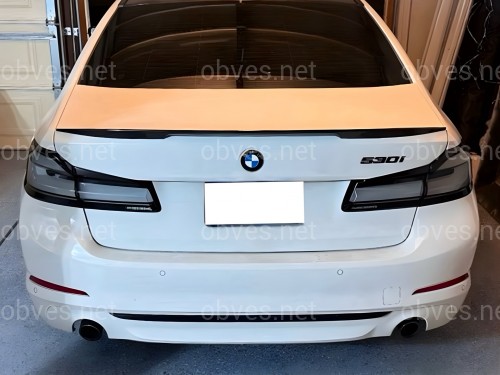 Задние дымчатые LED фонари LCI 2020+ для BMW G30 2017-2020