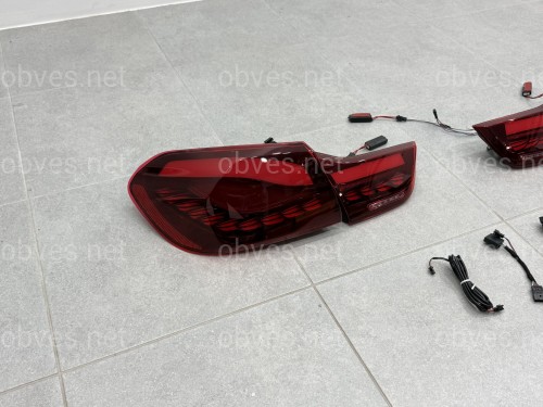 Задние LED фонари стиль M4 для BMW 4 series F32 F33 F36 F82 F83 2013-2020 красные, комплект 4шт.