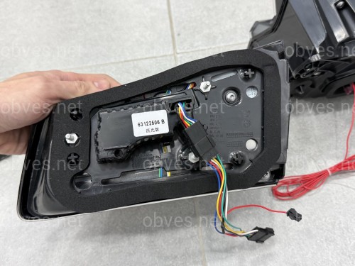 Задние дымчатые LED фонари LCI 2020+ для BMW G30 2017-2020