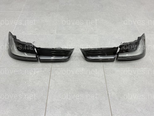 Задние дымчатые фонари Европа с жёлтым поворотником для BMW 3 series G20 G80 2019- Задние дымчатые фонари Европа с жёлтым поворотником для BMW 3 series G20 G80 2019-