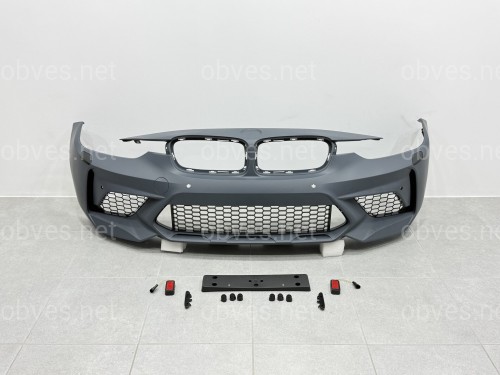 Передний бампер CS стиль BMW 3 Series F30 F31 2012-2018