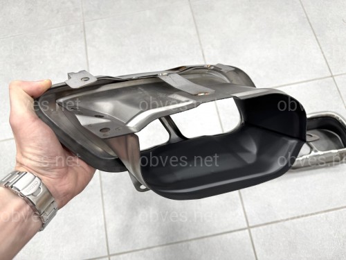 Насадки на выхлопные трубы M50i LCI для BMW X5 G05 / X6 G06 / X7 G07 хром Насадки на выхлопные трубы M50i LCI для BMW X5 G05 / X6 G06 / X7 G07 хром