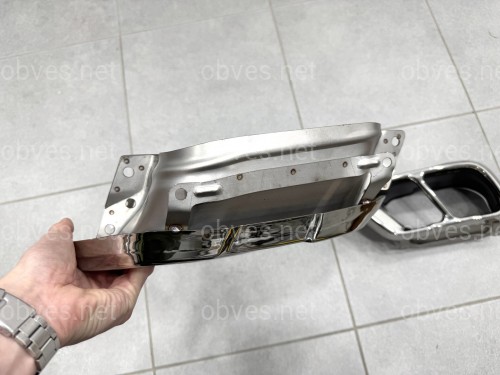 Насадки на выхлопные трубы M50i LCI для BMW X5 G05 / X6 G06 / X7 G07 хром Насадки на выхлопные трубы M50i LCI для BMW X5 G05 / X6 G06 / X7 G07 хром