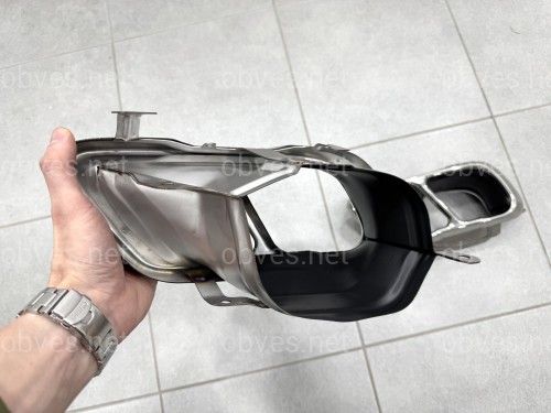 Насадки на выхлопные трубы M Paket LCI для BMW X5 G05 / X6 G06 / X7 G07 хром Насадки на выхлопные трубы M Paket LCI для BMW X5 G05 / X6 G06 / X7 G07 хром