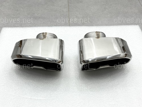 Насадки на выхлопные трубы M Paket для BMW X3 G01 / X4 G02 2018-2021 хром Насадки на выхлопные трубы M Paket для BMW X3 G01 / X4 G02 2018-2021 хром
