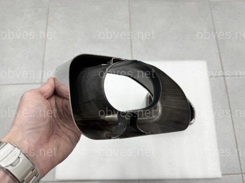 Насадки на выхлопные трубы M Paket для BMW X3 G01 / X4 G02 2018-2021 хром Насадки на выхлопные трубы M Paket для BMW X3 G01 / X4 G02 2018-2021 хром