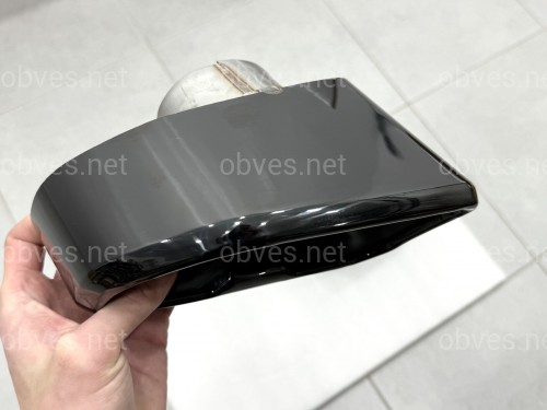 Насадки на выхлопные трубы M Paket для BMW X3 G01 / X4 G02 2018-2021 черные