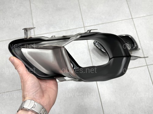 Насадки на выхлопные трубы M Paket LCI для BMW X5 G05 / X6 G06 / X7 G07 черные Насадки на выхлопные трубы M Paket LCI для BMW X5 G05 / X6 G06 / X7 G07 черные