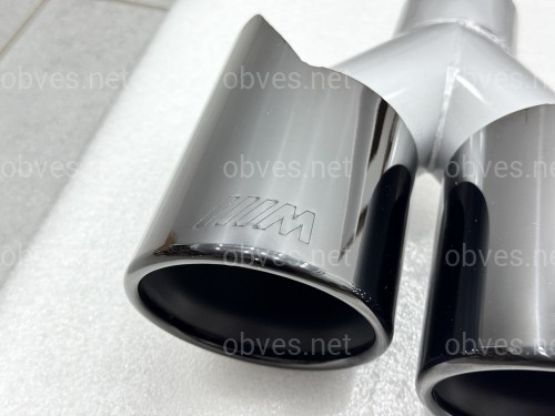 Насадки на выхлопные трубы стиль M5 BMW 5 Series F10 / F11 2010-2017 черные Насадки на выхлопные трубы стиль M5 BMW 5 Series F10 / F11 2010-2017 черные