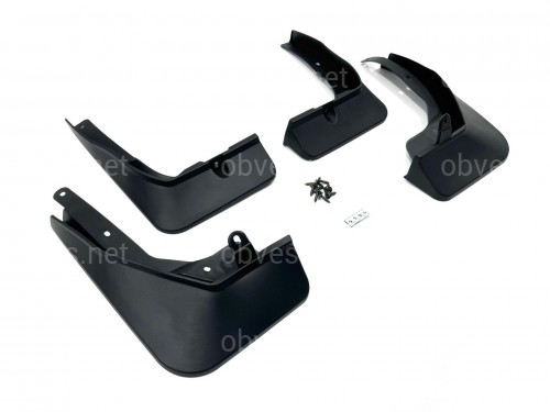 Брызговики BMW 5 series G60 2024+ комплект 4 шт. Брызговики BMW 5 series G60 2024+ комплект 4 шт.