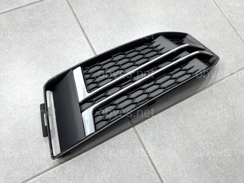 Накладка переднего бампера AUDI A4 B9 2015-2019 ПРАВАЯ СТОРОНА Накладка переднего бампера AUDI A4 B9 2015-2019 ПРАВАЯ СТОРОНА
