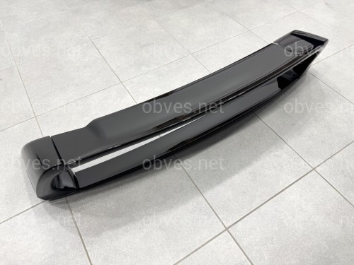 Спойлер высокий Mugen RR Honda Civic 4D 2007-2011 ABS пластик, цвет черный глянец