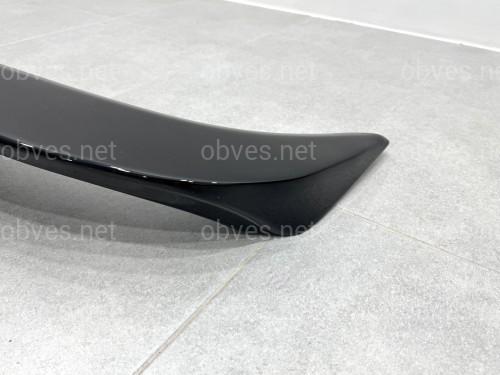 Спойлер на багажник Mazda 6 2008-2012 ABS пластик, цвет черный глянец