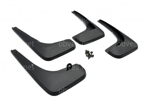 Брызговики Toyota Prius 2003-2009, комплект 4 шт. Брызговики Toyota Prius 2003-2009, комплект 4 шт.