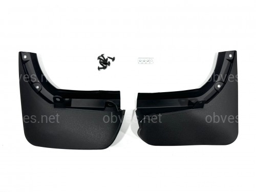 Брызговики задние Toyota Land Cruiser 300 2021+ , комплект 2шт.