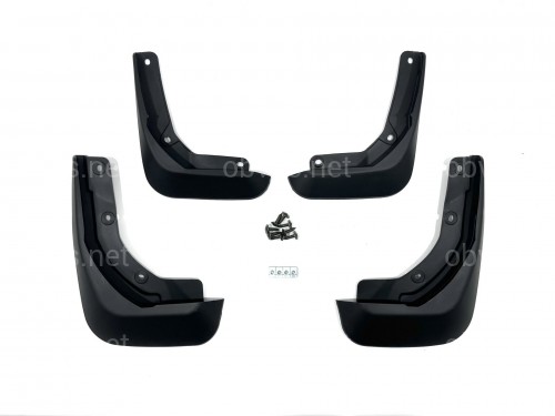 Брызговики Volvo S60 2019-2024, комплект 4шт. Брызговики Volvo S60 2019-2024, комплект 4шт.