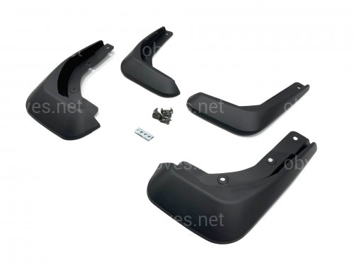 Брызговики Volvo S60 2019-2024, комплект 4шт. Брызговики Volvo S60 2019-2024, комплект 4шт.