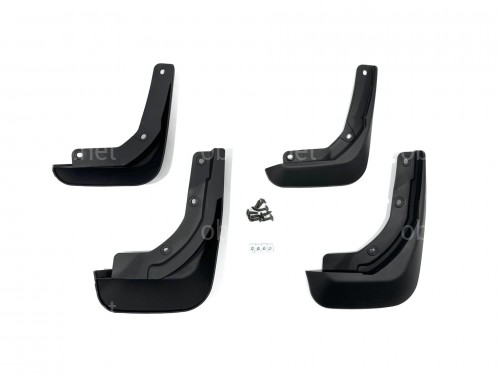 Брызговики Volvo S60 2019-2024, комплект 4шт. Брызговики Volvo S60 2019-2024, комплект 4шт.