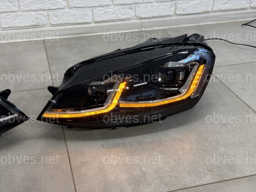 FULL LED фары Volkswagen Golf 7 2012-2016 в стиле рестайлинг 7.5 FULL LED фары Volkswagen Golf 7 2012-2016 в стиле рестайлинг 7.5
