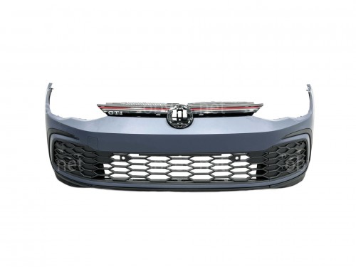 Передний бампер GTI Volkswagen Golf 8 2021- Передний бампер GTI Volkswagen Golf 8 2021-