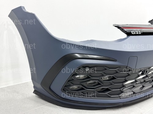 Передний бампер GTI Volkswagen Golf 8 2021- Передний бампер GTI Volkswagen Golf 8 2021-