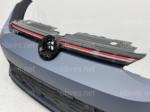 Передний бампер GTI Volkswagen Golf 8 2021- Передний бампер GTI Volkswagen Golf 8 2021-