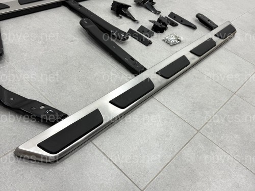Пороги боковые Audi Q5 2010-2017 оригинальный дизайн Пороги боковые Audi Q5 2010-2017 оригинальный дизайн