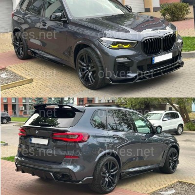 Комплект обвеса Paradigma BMW X5 G05 2018+ черный глянец Комплект обвеса Paradigma BMW X5 G05 2018+ черный глянец