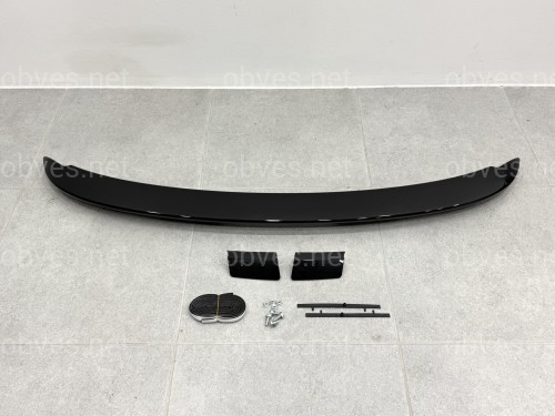 Спойлер козырек на крышку багажника Toyota Yaris 2011-2015 ABS пластик, цвет черный глянец Спойлер козырек на крышку багажника Toyota Yaris 2011-2015 ABS пластик, цвет черный глянец